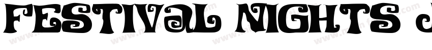 Festival Nights JL字体转换
